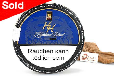 Mac Baren HH Highland Blend Pipe tobacco 100g Tin